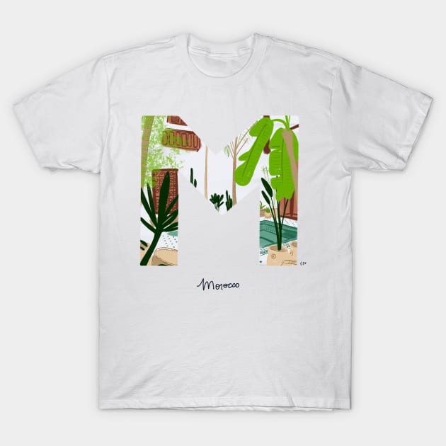 Bucket list destination - Morocco T-Shirt by gabbadelgado